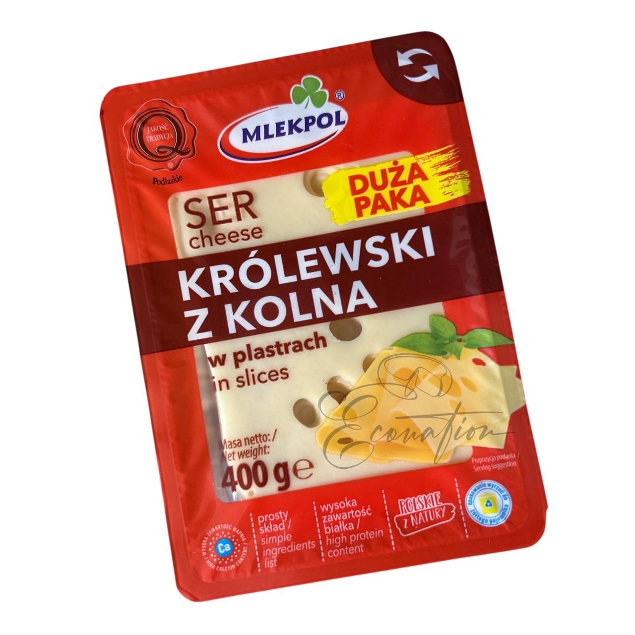 Сир "Królewski z Kolna" ТМ Mlekpol 400г