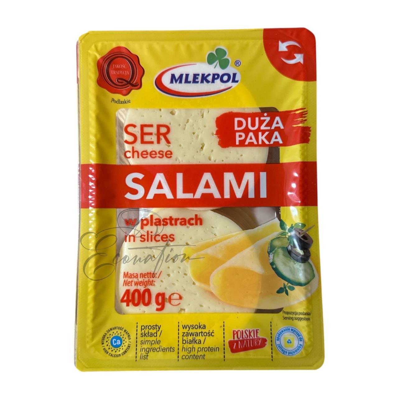 Сир "Salami" ТМ Mlekpol 400г