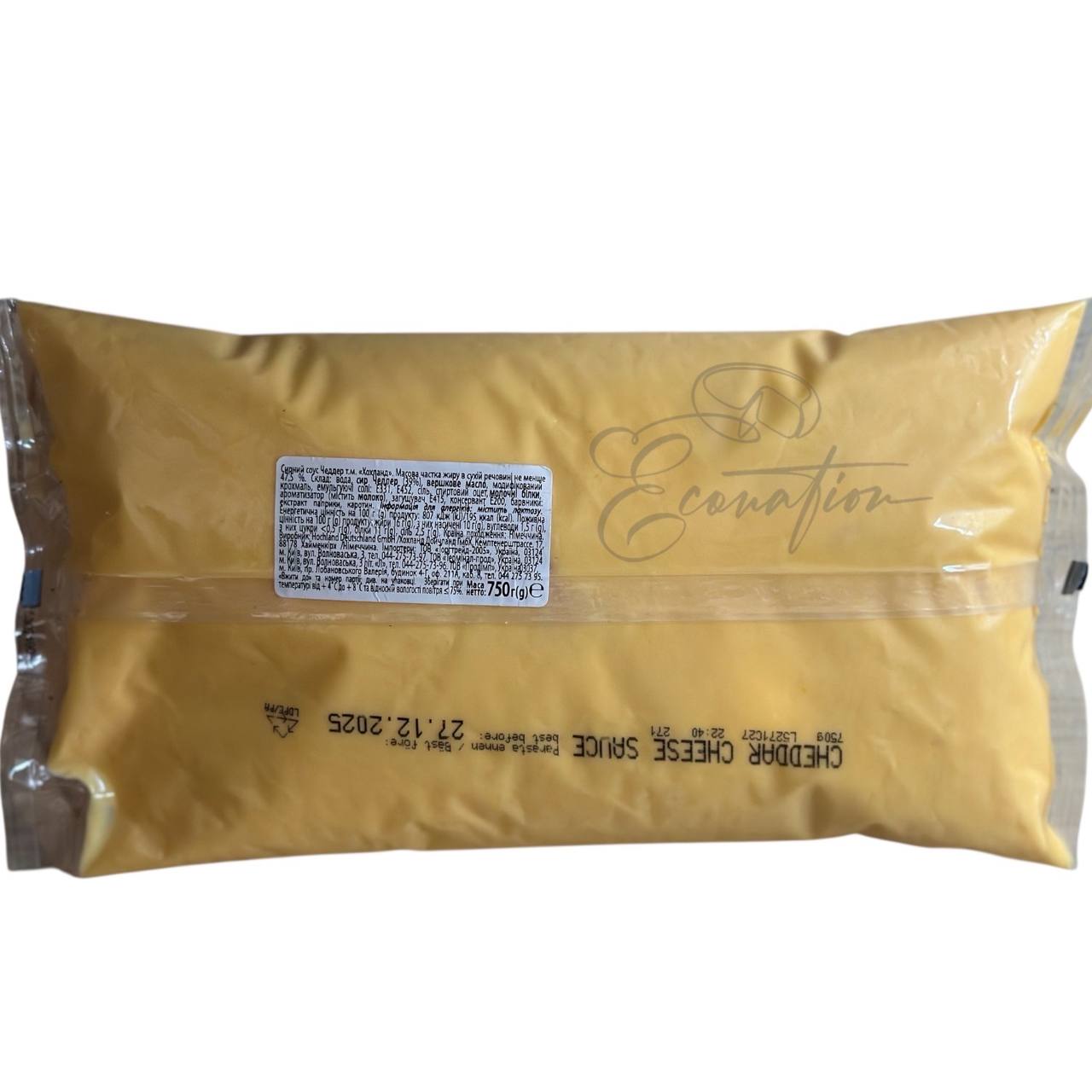 Сирний соус "Cheddar Сheese Sauce" ТМ Hochland 750г